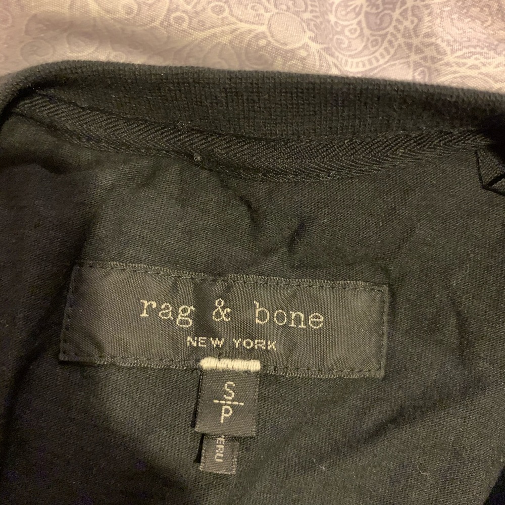 rag & bone Appliquéd Cotton-Jersey Men’s T-Shirt - Picture 6 of 8